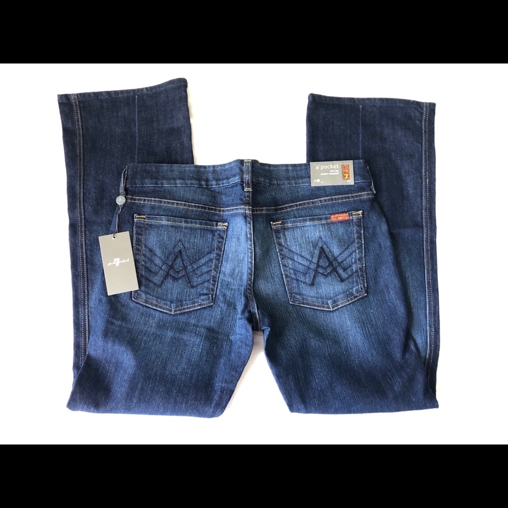 NWT! 7 for all mankind ‘a’ pocket flare!